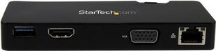 StarTech USB3SMDOCKHV цена и информация | Адаптеры и USB-hub | kaup24.ee