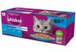 Konserv kassidele Whiskas Fish Favourites in jelly, 40x85 g цена и информация | Maiustused kassidele | kaup24.ee