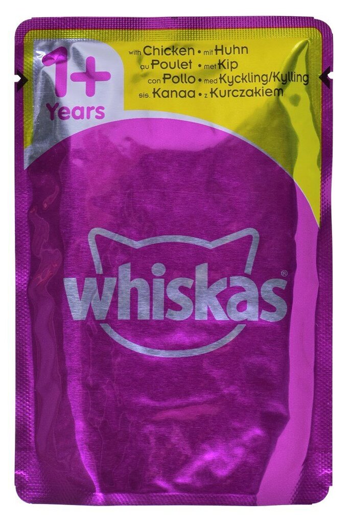 Konservide komplekt kassidele Whiskas Pure Delight, 40 x 85g hind ja info | Konservid kassidele | kaup24.ee