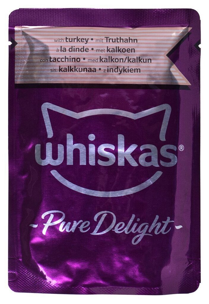 Konservide komplekt kassidele Whiskas Pure Delight, 40 x 85g цена и информация | Konservid kassidele | kaup24.ee