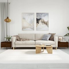 vidaXL kohvilaud 2 tk, pruun tamm, 50 x 46 x 35 cm, tehispuit hind ja info | Diivanilauad | kaup24.ee