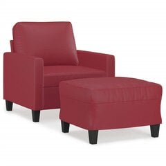 Откидное кресло, красное цена и информация | Кресла в гостиную | kaup24.ee