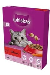 Whiskas veiseliha ja köögiviljadega, 6x300 g hind ja info | Kuivtoit kassidele | kaup24.ee