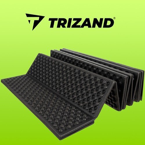 Kokkupandav matt Trizand, 180x60x1cm, must hind ja info | Muu matkavarustus | kaup24.ee