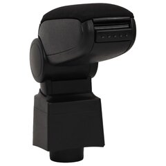 vidaXL auto käetugi, must, 12 x 34 x (35-47) cm, ABS hind ja info | Lisaseadmed | kaup24.ee