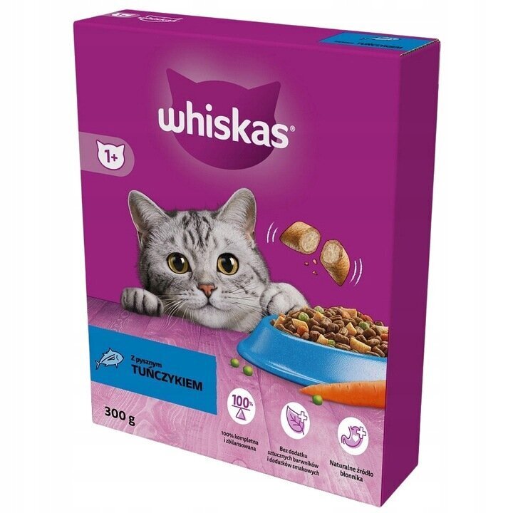 Whiskas tuunikalaga, 6x300 g цена и информация | Kuivtoit kassidele | kaup24.ee