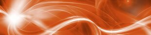 Самоклеящиеся фотообои (с ламинацией) - Оранжевая абстракция, 260х60 см цена и информация | Фотообои | kaup24.ee