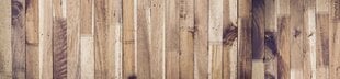 Самоклеящиеся фотообои (с ламинацией) - Деревянная стена V2, 260х60 см цена и информация | Фотообои | kaup24.ee