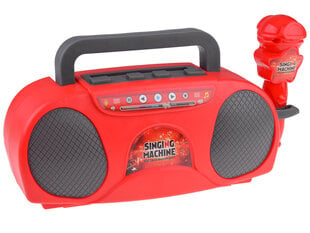 Mänguraadio mikrofoniga, punane цена и информация | Развивающие игрушки | kaup24.ee