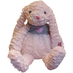 Плюшевая игрушка кролик, 32 см, розовый цена и информация | Мягкие игрушки | kaup24.ee