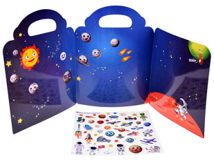 Альбом для наклеек - космические планеты цена и информация | Развивающие игрушки | kaup24.ee