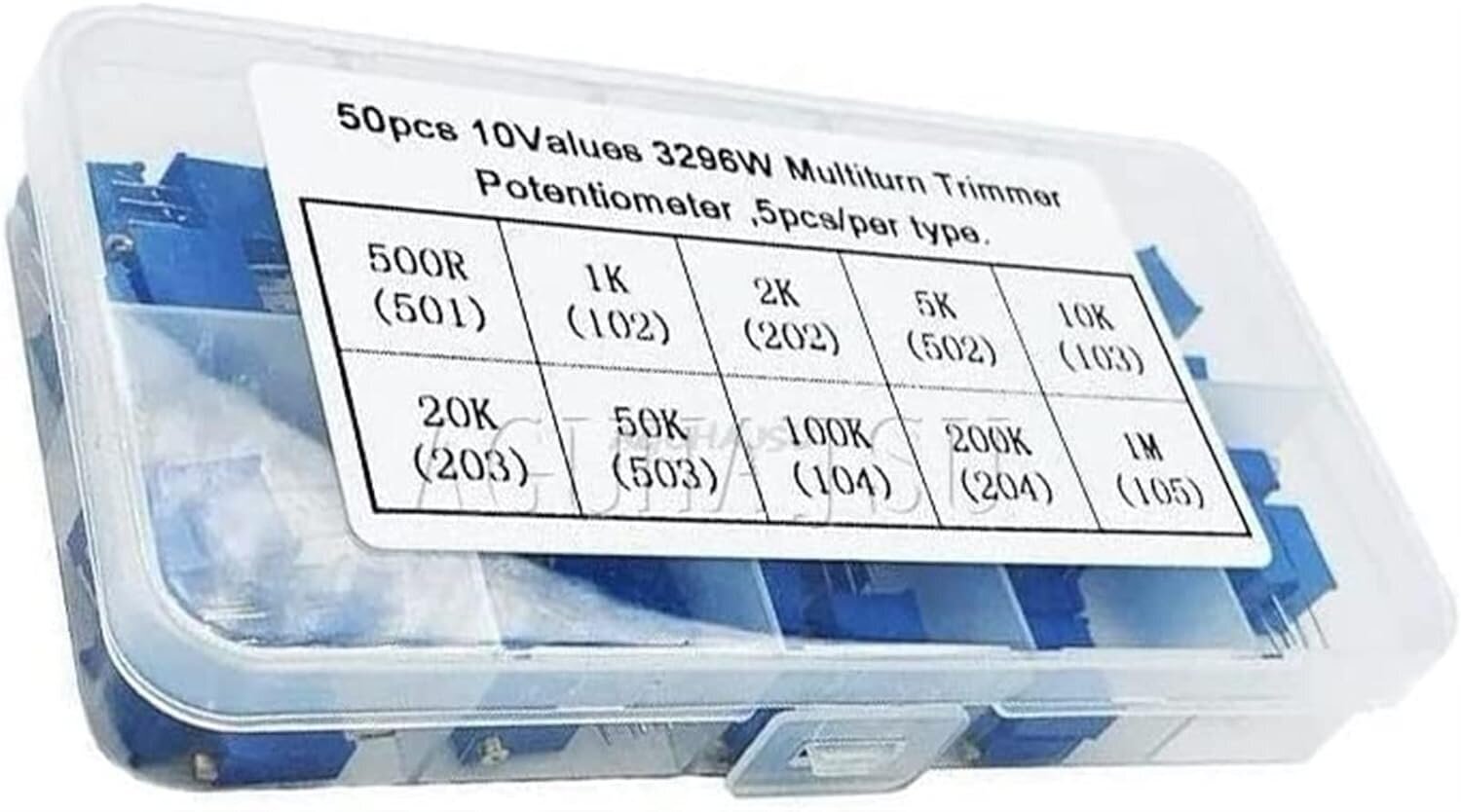 Fanxus takistid, 50 tk, 3296 W цена и информация | Robootika, konstruktorid ja tarvikud | kaup24.ee