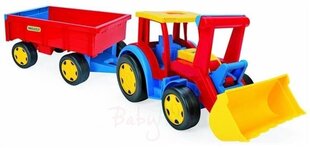 Haagisega laadur Gigant Traktor Wader, 117 cm hind ja info | Poiste mänguasjad | kaup24.ee