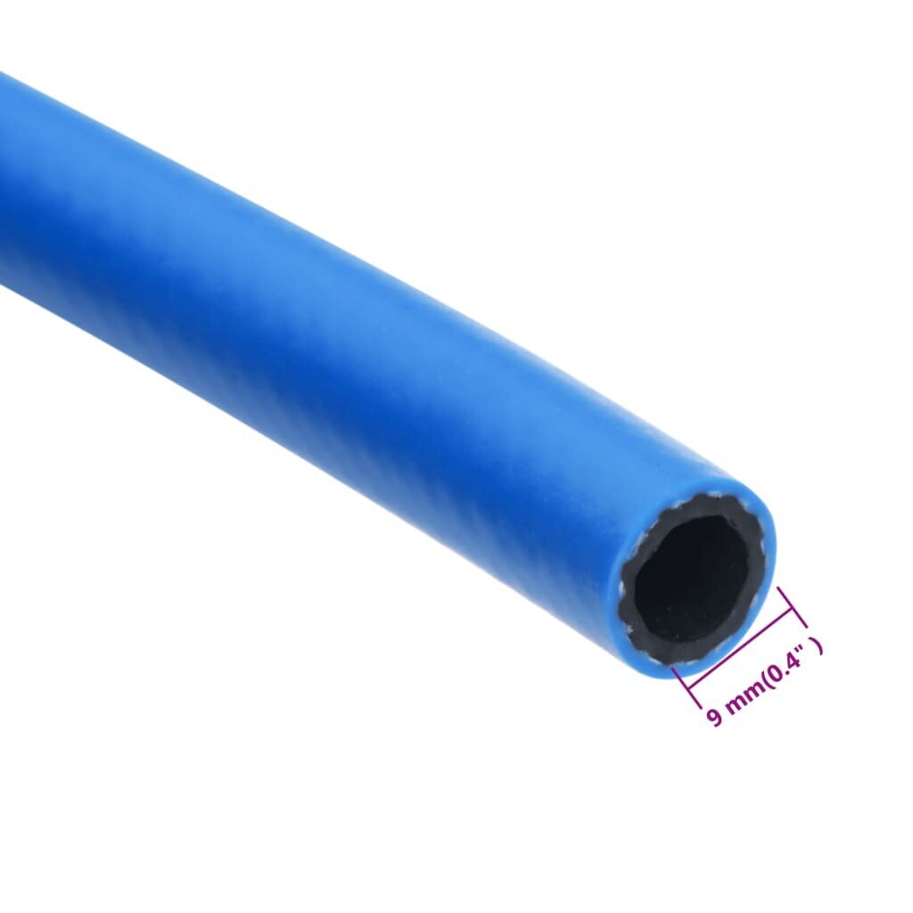 vidaXL õhuvoolik, sinine, 0,6" 10 m PVC цена и информация | Käsitööriistad | kaup24.ee