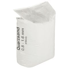 vidaXL filterliiv, 25 kg, 0,8-1,6 mm hind ja info | Basseini filtrid | kaup24.ee