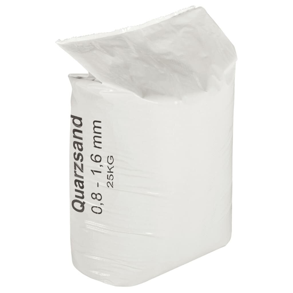 vidaXL filterliiv, 25 kg, 0,8-1,6 mm цена и информация | Basseini filtrid | kaup24.ee