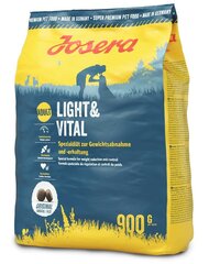 Josera Light & Vital, 5x900 g цена и информация | Сухой корм для собак | kaup24.ee