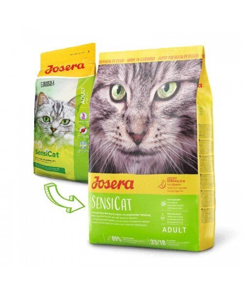 Josera SensiCat tundlikele kassidele, 10 kg цена и информация | Kuivtoit kassidele | kaup24.ee