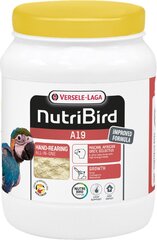 Toit papagoidele Versele Laga Nutribird A19, 800 g hind ja info | Linnutoidud | kaup24.ee