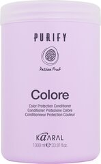 PURIFY COLORE ✾ Кондиционер для окрашенных волос с экстрактами маракуйи, акаи и риса, 1000 мл цена и информация | Кондиционеры | kaup24.ee
