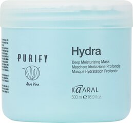 Toitev ja niisutav mask kuivadele kahjustatud juustele Purify Hydra, 500 ml hind ja info | Maskid, õlid, seerumid | kaup24.ee