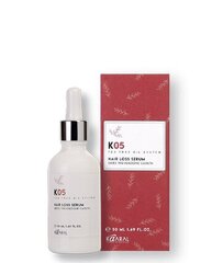 K05 трихологическая сыворотка/капли против выпадения волос (50 мл), стеклянный флакон с пипеткой цена и информация | Маски, масла, сыворотки | kaup24.ee