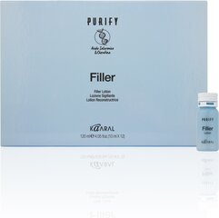 FILLER ✴ Cosmeceutical Lotion, с гиалуроновой кислотой и кератином, для хрупких, ломких волос, в ампулах (12 x 10 мл) цена и информация | Средства для укрепления волос | kaup24.ee