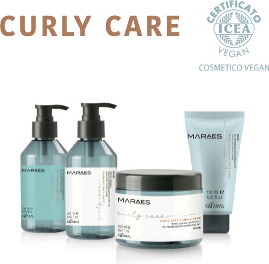 Palsam lokkis ja lainelistele juustele Maraes Curly Care, 1000 ml цена и информация | Juuksepalsamid | kaup24.ee