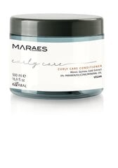 Palsam lokkis ja lainelistele juustele Maraes Curly Care, 500 ml цена и информация | Бальзамы, кондиционеры | kaup24.ee