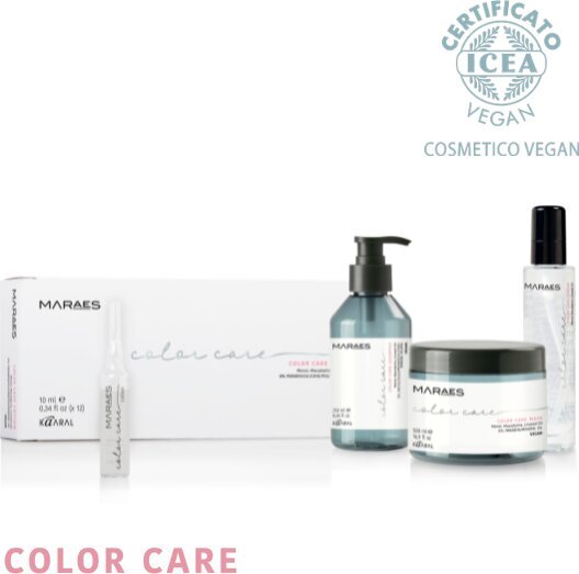 Šampooni ja maski komplekt värvitud juustele Kaaral Maraes Color Care, 2 x 100 ml hind ja info | Šampoonid | kaup24.ee