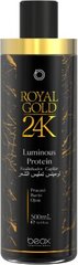 Aktiivne keratiin kauakestvaks juuste sirgendamiseks Royal Gold 24K Luminous Protein, 500 ml hind ja info | Viimistlusvahendid juustele | kaup24.ee