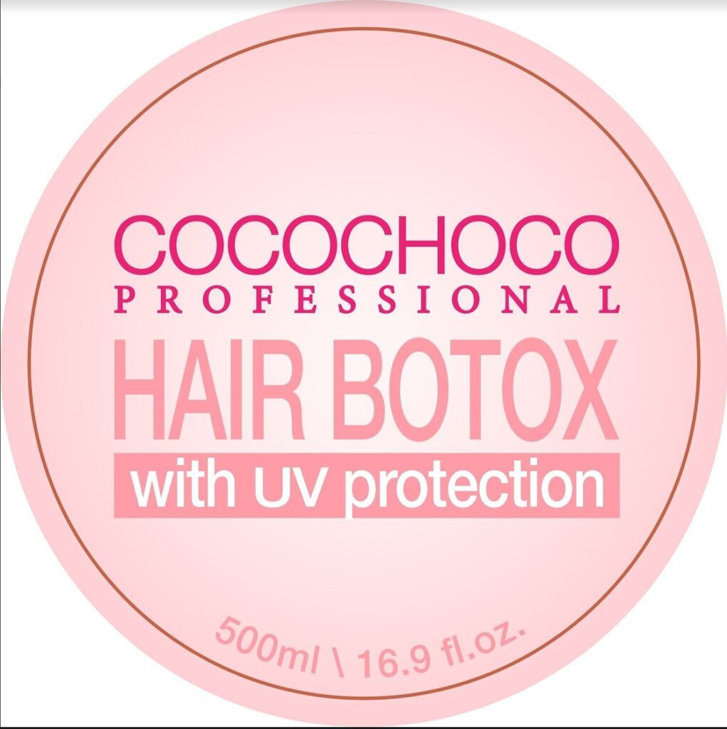 Professionaalne juukseid taastav toode Cocochoco Hair Botox, 500 ml hind ja info | Viimistlusvahendid juustele | kaup24.ee