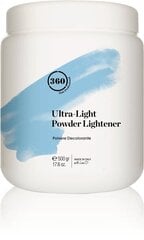 360 BLEACHING POWDER - Осветляющая пудра, антижелтая (осветляет на 6-8 тонов), 500гр цена и информация | Краска для волос | kaup24.ee