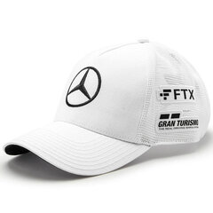 Кепка Mercedes AMG Petronas F1 Lewis Hamilton Trucker 69833-uniw цена и информация | Мужские шарфы, шапки, перчатки | kaup24.ee