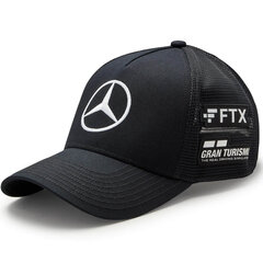 Müts Mercedes AMG Petronas F1 Lewis Hamilton Trucker 69834-uniw hind ja info | Mercedes Jalanõud, riided ja aksessuaarid | kaup24.ee