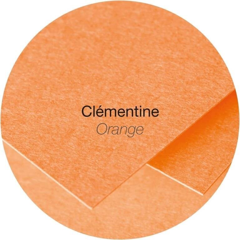 Dekoratiivne ümbrik Pollen, Clairefontaine, 75x100mm, 120gsm, oranž hind ja info | Ümbrikud, postkaardid | kaup24.ee