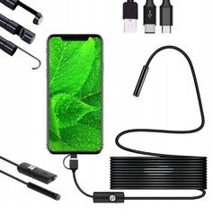 Endoskoopiline uuringukaamera Android USB LED hind ja info | Mobiiltelefonide lisatarvikud | kaup24.ee