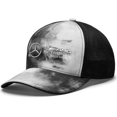 Кепка Mercedes AMG Petronas F1 Tie Dye 2023 70519-uniw цена и информация | Мужские шарфы, шапки, перчатки | kaup24.ee