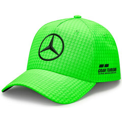 Кепка Mercedes AMG Petronas F1 Lewis Hamilton 2023 70838-uniw цена и информация | Мужские шарфы, шапки, перчатки | kaup24.ee