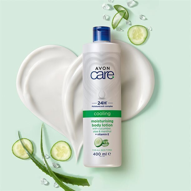 Avon Care jahutav kurgi, aaloe ja mentooli ihupiim,400ml hind ja info | Kehakreemid, losjoonid | kaup24.ee