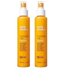 Juuksepiim Milk Shake Leave In Incredible Milk, 2x150 ml hind ja info | Juuksepalsamid | kaup24.ee