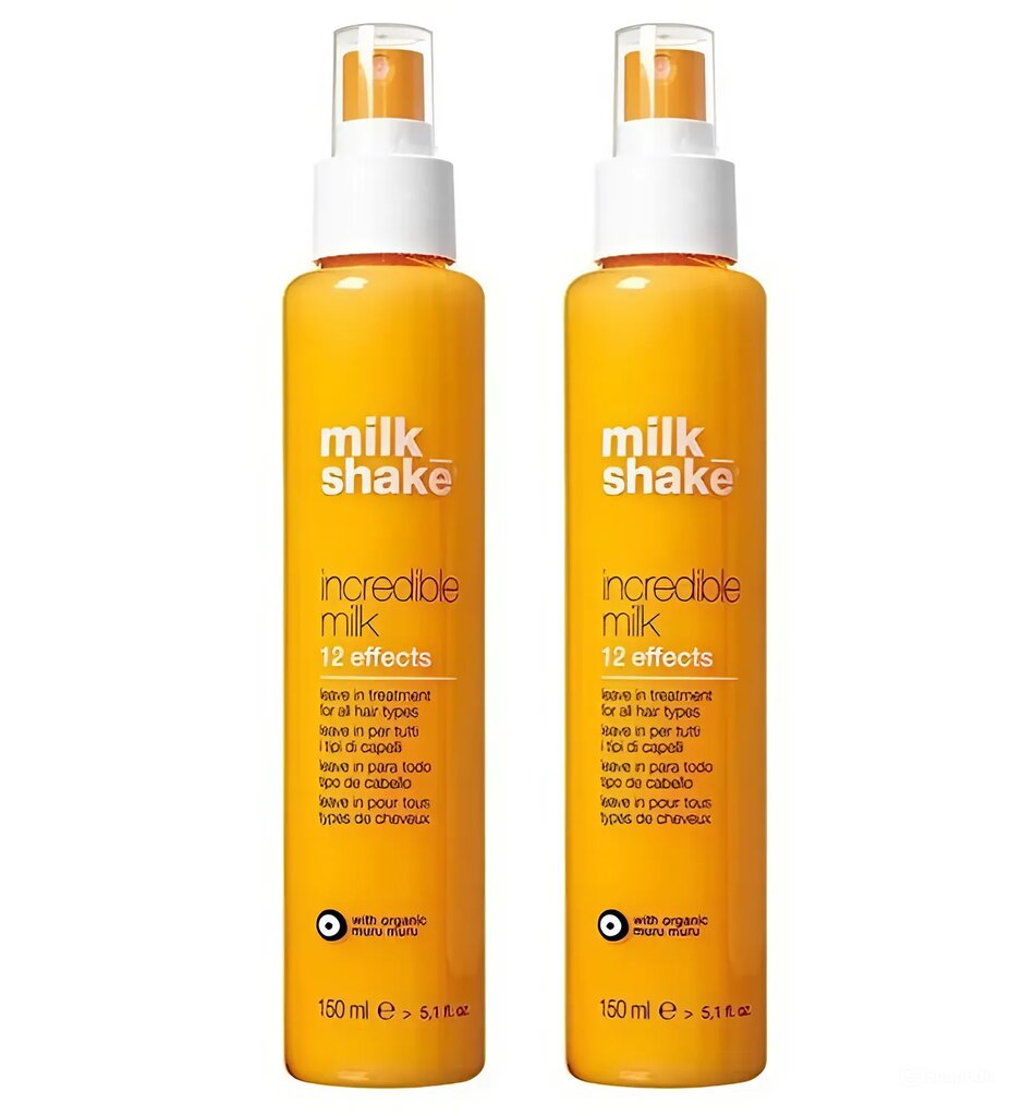 Juuksepiim Milk Shake Leave In Incredible Milk, 2x150 ml цена и информация | Juuksepalsamid | kaup24.ee