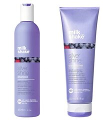 Juuksehoolduskomplekt Milk Shake Silver Shine цена и информация | Шампуни | kaup24.ee