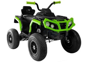 Квадроцикл QUAD с надувными колесами, черный цена и информация | Электромобили для детей | kaup24.ee