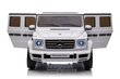 Mercedes G500 XMX627 elektriauto, valge hind ja info | Laste elektriautod | kaup24.ee