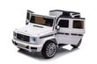 Mercedes G500 XMX627 elektriauto, valge hind ja info | Laste elektriautod | kaup24.ee