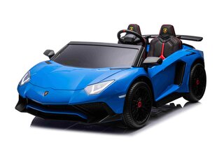 Электромобиль Lamborghini Aventador SV, синий цена и информация | Электромобили для детей | kaup24.ee