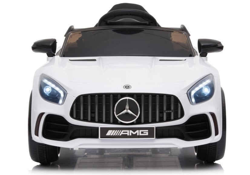 Mercedes GT R akuauto, valge hind ja info | Laste elektriautod | kaup24.ee