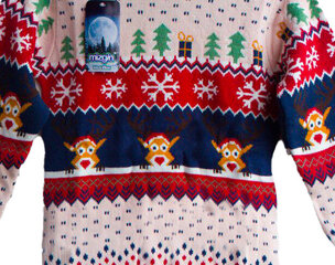 Рождественский детский свитер, розовый цена и информация | Свитеры, жилетки, пиджаки для девочек | kaup24.ee