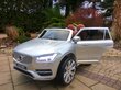 VOLVO XC90 ühekohaline elektriauto, hõbedane цена и информация | Laste elektriautod | kaup24.ee